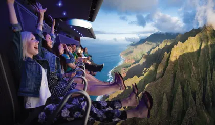 The FlyOver America ride at Mall of America