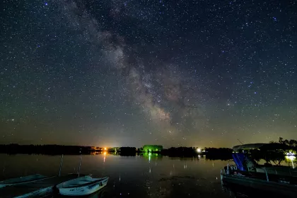 Lake Bronson State Park night sky