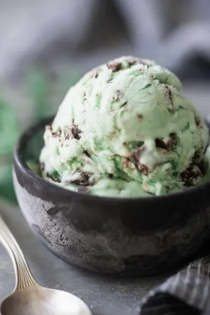 Mint Chip ice cream at Victual