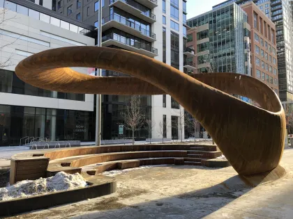Nicollet Mall's "Nimbus" sculpture