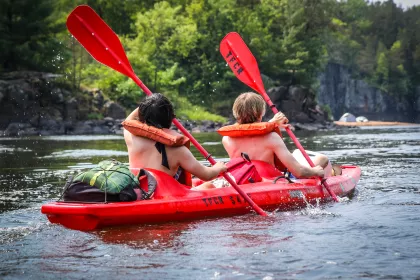 Kayaking with Taylors Falls Scenic Boat Tours