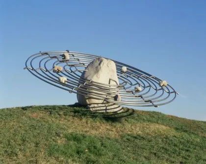 Zoran Mojsilov's Saturn sculpture