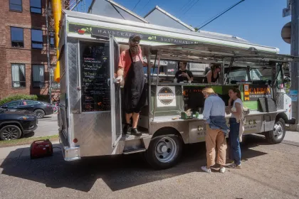 Carbon Kitchen + Market's food truck at Art-a-Whirl