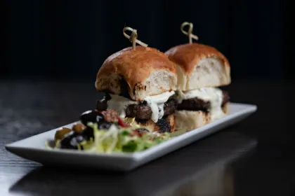 P.S. Steak's lamb sliders