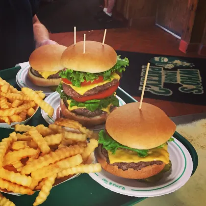 Lion's Tap burgers
