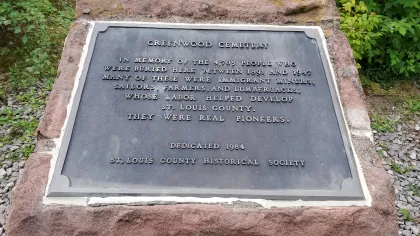 Greenwood Cemetery in Duluth