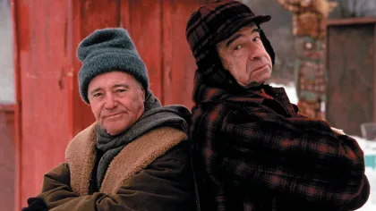 Jack Lemmon and Walter Mathau in "Grumpy Old Men"