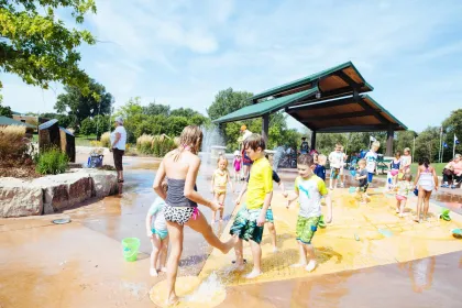 Rosemount Central Park splash pad