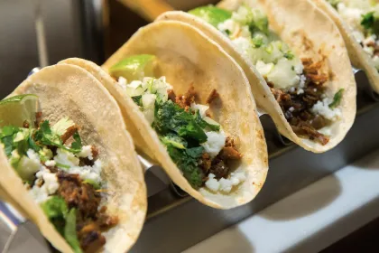 Street tacos at Target Center