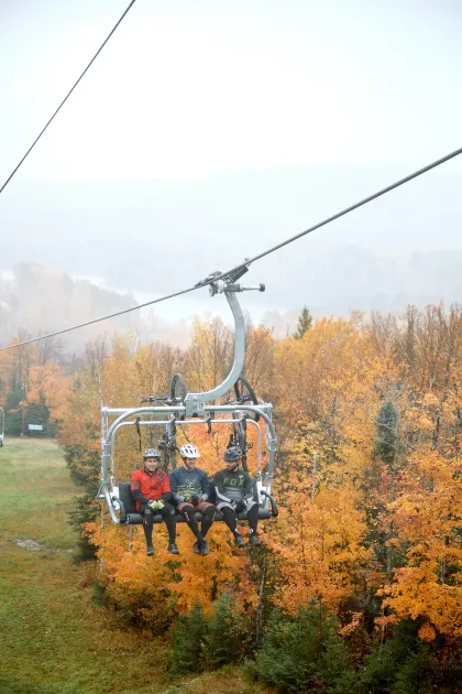 The ski lift at Giant's Ridge