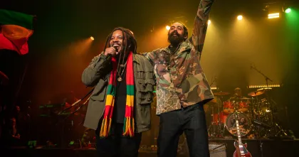 Damian and Stephen Marley