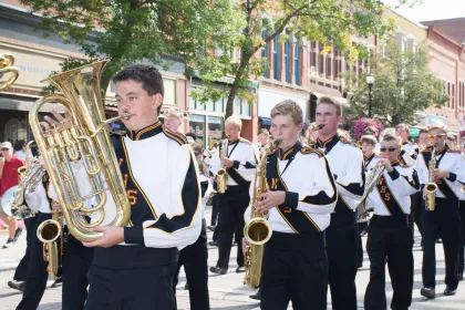 Northfield's Grand Parade during the Defeat of Jesse James Days