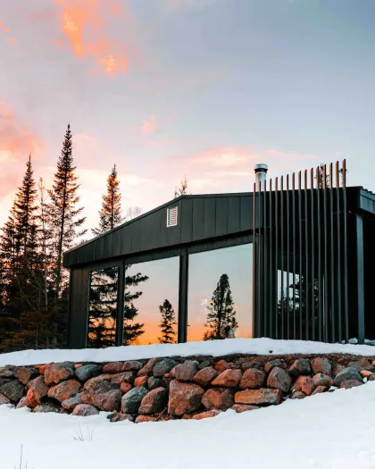 Ham's Haus in winter