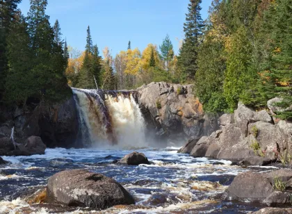 Illgen Falls in Tettegouche State Park