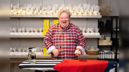 Mona Williams owner Patric Richardson, a.k.a. the Laundry Evangelist