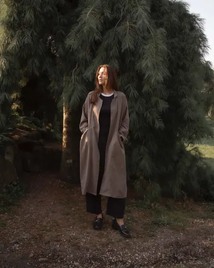 Hackwith Design House's Lapel Midi Jacket