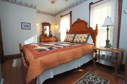 A room at the Scandinavian Inn