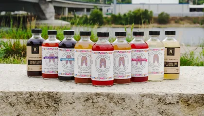 A wide variety of Sharab Shrubs' vinegar-based mixers