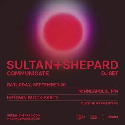 Dance Agenda's Uptown Block Party flyer