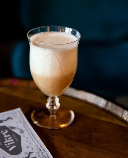 Vikre Distillery's ChevreGPT cocktail