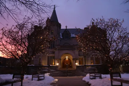 American Swedish Institute during winter
