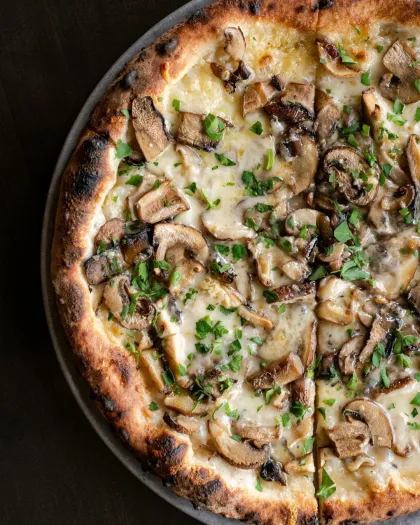 The Forager pie at Pizzeria Lola