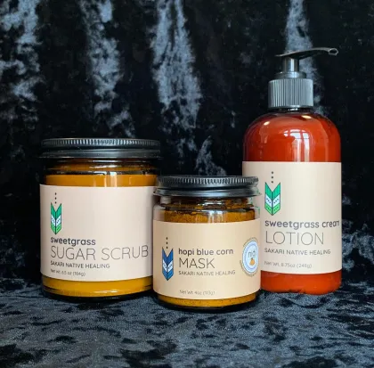 Sakari Native Healing products at Indigenous First Art &amp; Gift Shop
