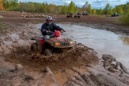 ATV riders in Gilbert Park
