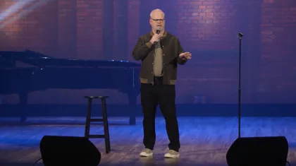 Jim Gaffigan performs his "Comedy Monster" special at State Theatre