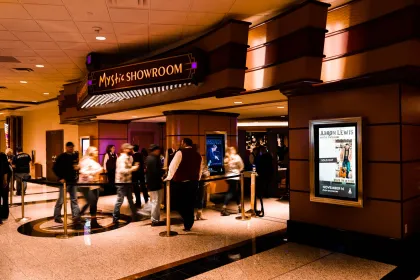 The main showroom at Mystic Lake