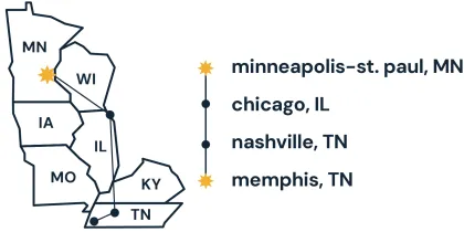 Itinerary Map: Prince