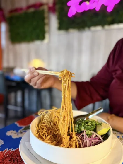 ThaiPop's signature khao soi coconut curry