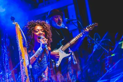 The People Brothers Band at 2022's Boats and Bluegrass Festival