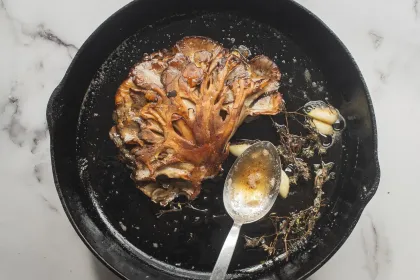 Hen of the woods steaks