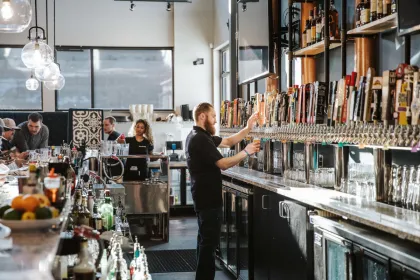 The Tap House's West End location in Rochester