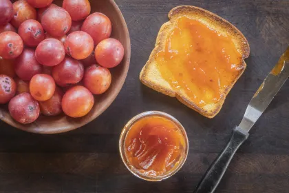 Wild plum jam