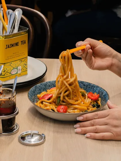 Drunken Noodles at Gai Gai