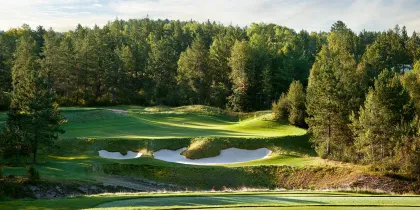 The 7th hole at Giant's Ridge