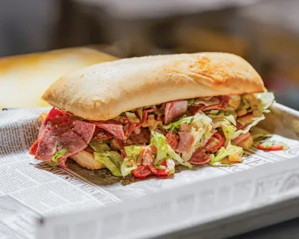 The Italian sandwich at Red River Kitchen