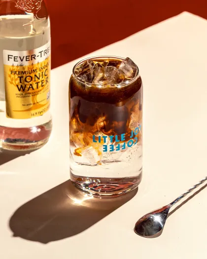 A Sumac 'Spro Tonic at Little Joy Coffee