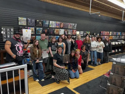 A midnight listening session for Ethel Cain at Verbena Vinyl