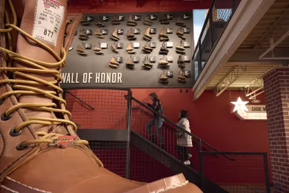 Red Wing Shoe's flagship store and museum