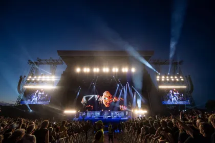 Iron Maiden live at EddFest