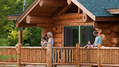 Buckhorn on Caribou Lake Hand-crafted Log cabins | Explore Minnesota