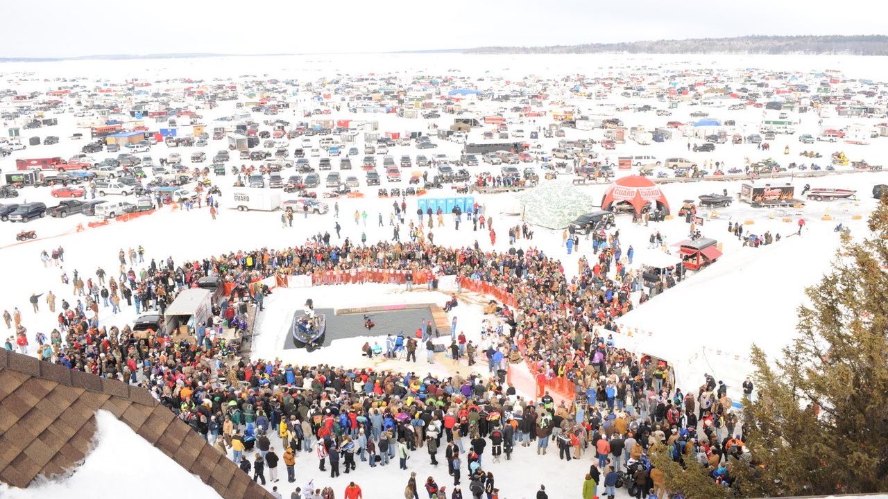 Toma aérea del Festival Internacional de Eelpout