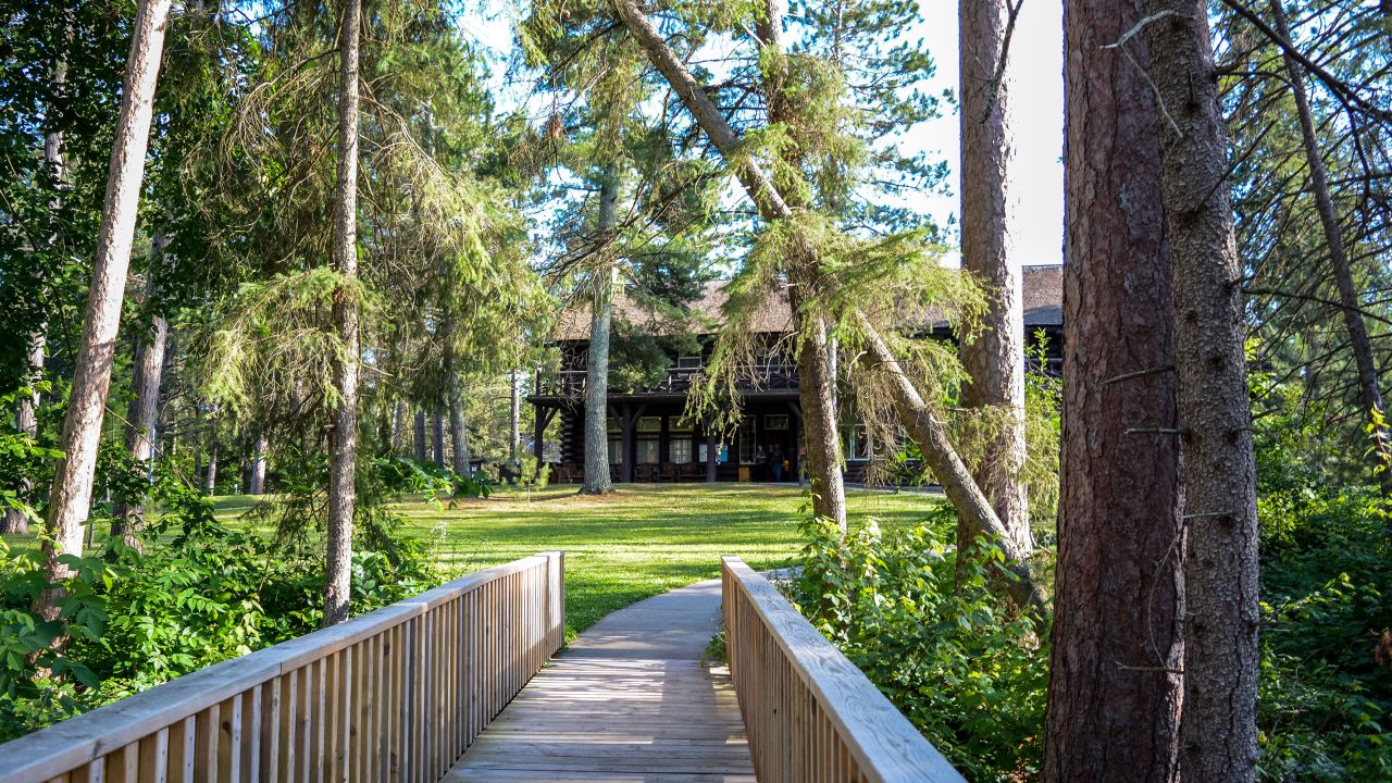Douglas Lodge en Itasca State Park