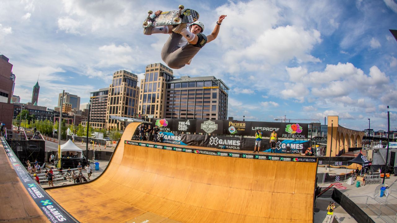 Skater en X Games en Minneapolis