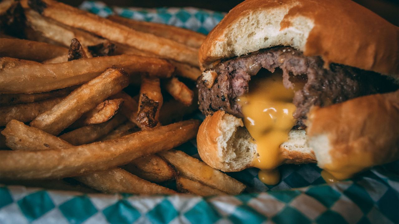 Juicy Lucy burger The Nook
