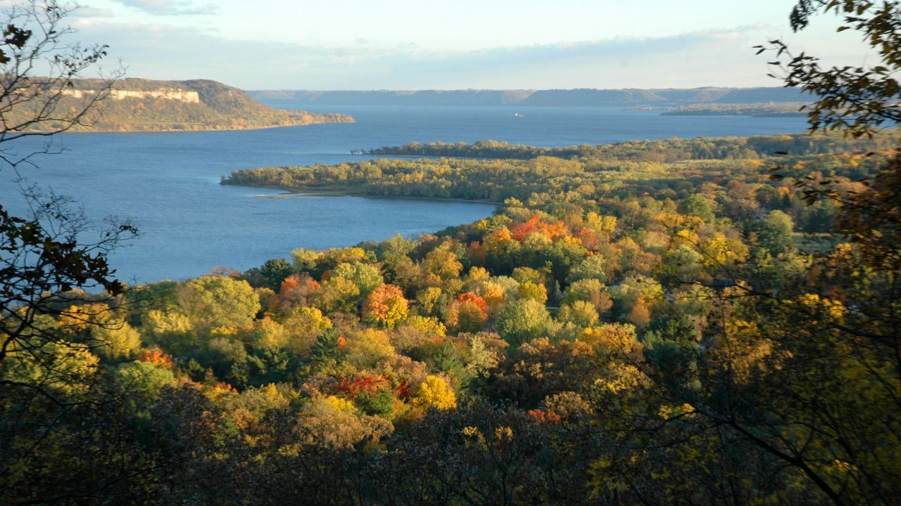 Frontenac State Park fall colors
