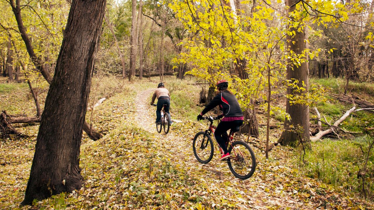 Sendero para bicicletas Minnesota River Valley en Bloomington